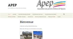 Desktop Screenshot of apep.fr