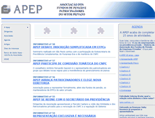 Tablet Screenshot of apep.org